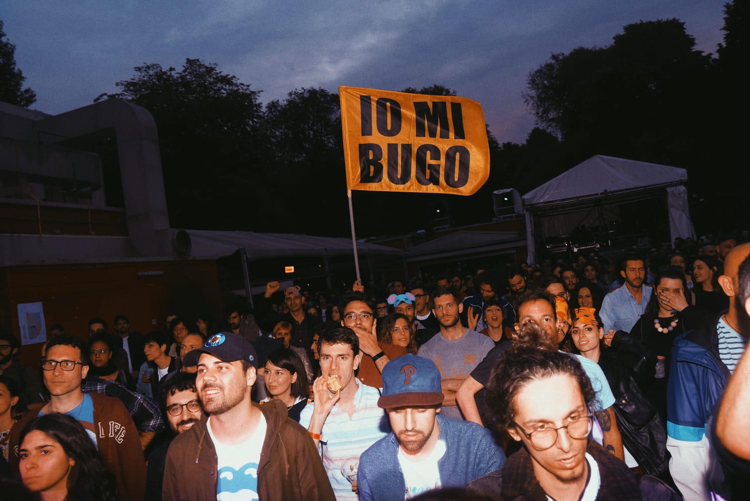 Bugo non lascerà mai più il palco
