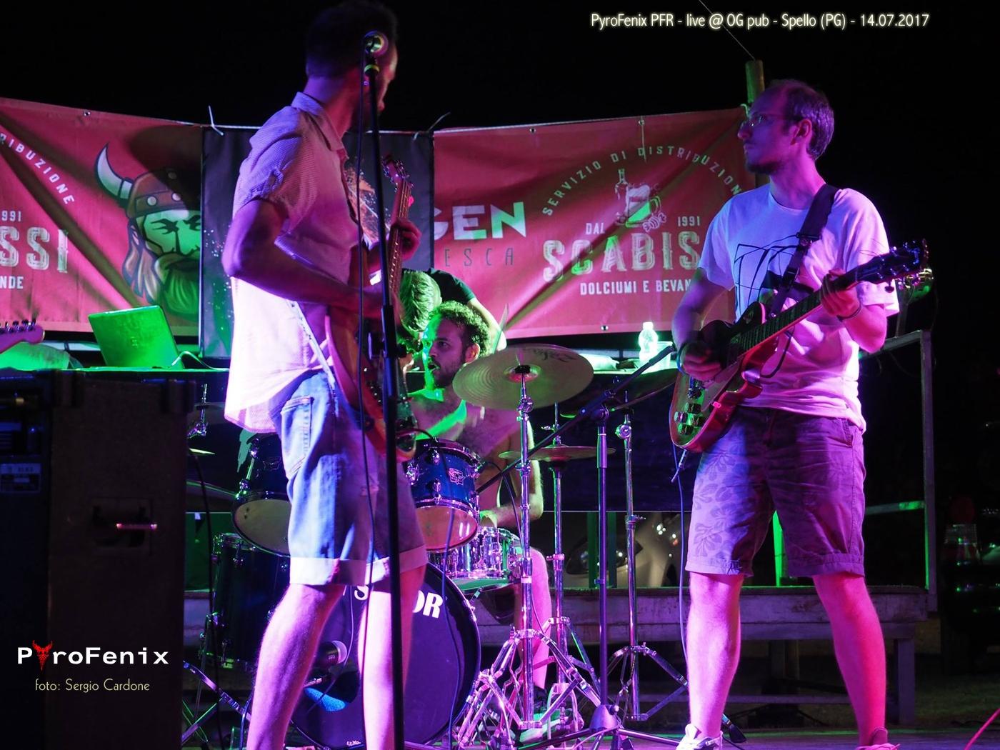 PyroFenix PFR - live at OG pub 2017