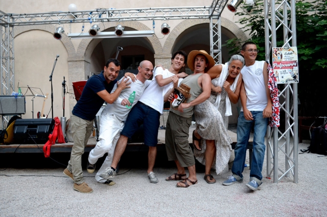Giuliano Lucarini e la sua band live alla Casa Internazionale delle Donne