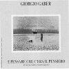 album E pensare che c'era il pensiero (live) - Giorgio Gaber