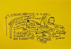 Disegno di Enrico Pantani per Ico & i casi umani