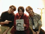 Pons (rockit), Robi dei Verdena e Luca(rockit), al MEI di faenza 2001. sul tavolo dello stand di fianco... ormai vuoto