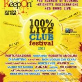KeepOn 100% LIVE CLUB Festival il 10 settembre
