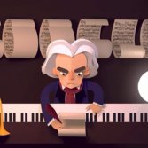 Google Doodle Beethoven