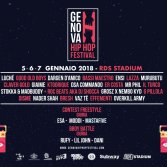 Genova Hip Hop Festival, in arrivo la prima edizione  il 5, 6 e 7 gennaio
