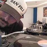 Fabio Nirta nei suoi dj set casalinghi