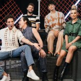 La squadra di X Factor 2021 (da sx a dx): Mika, Manuel Agnelli, Ludovico Tersigni, Hell Raton, Emma