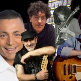 Un collage fatto in casa con alcuni tra i migliori chitarristi italiani