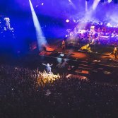 Nick Cave durante il suo live al Medimex di Taranto