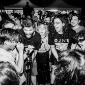 Gli Ojne live, foto di Luca Secchi
