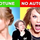 Uno dei tanti format video che analizza la differenza tra cantato con e senza Auto-Tune