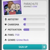 pirateria, Un'immagine dall'app Music Inc, lanciata ieri sul mercato inglese