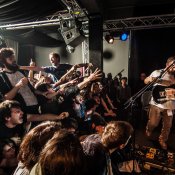 split, Uno dei tanti stage diving dei Gazebo Penguins