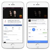 facebook, Facebook buy tickets