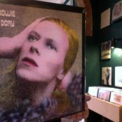 negozio dischi, david bowie hunky dory