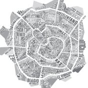 disegni, Milano Music Map