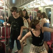 strano e lol, rave metropolitana