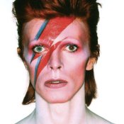 david bowie, david bowie fulmine alladin sane