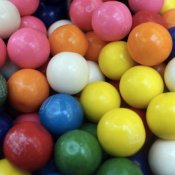 scienza, gomma da masticare chewing gum colorate