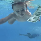 arte, La copertina di Nevermind dei Nirvana, via YouTube