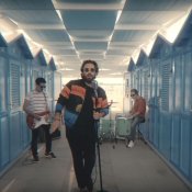 cinema, un'immagine del video di Riccione