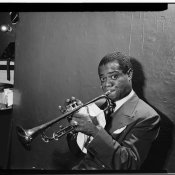 jazz, Louis Armstrong, ph: William P. Gottlieb