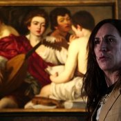 arte, Manuel Agnelli e i Musici di Caravaggio (immagine dal documentario Curator for a Day)