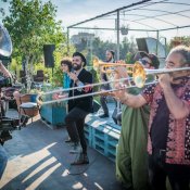 colonna sonora, I Veeblefetzer (foto di Matteo Vieille)