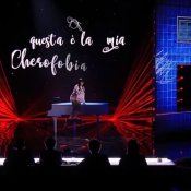 x factor, Martina Attili durante l'esibizione a X Factor con Cherofobia