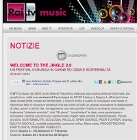 Presentazione del festival Welcome to the Jingle 2.0 - Rai.tv - http://www.rai.it/dl/portali/site/news/ContentItem-91254ca3-a17d-45e6-9810-72279462dcf