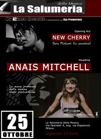 Locandina New Cherry open act @Salumeria della Musica