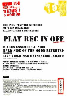 Manifesto Play REC in Off 2008