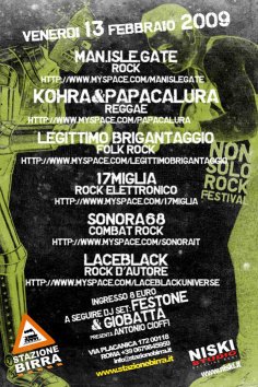 13febbraio Staxione Birra "non solo rock festival"