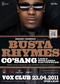 BUSTA RHYMES LIVE @ VOX (MODENA) 23/04/2011
