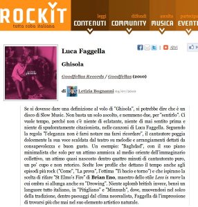 recensione di "Ghisola" di Letizia Bognanni