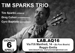 Tim Sparks Trio @ Lab.Aq16