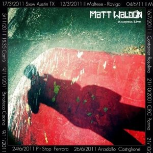album AMNESIA LIVE - MATT WALDON