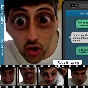 album Rudy is typing (singolo) - Evy Arnesano