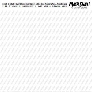 album NO USE FOR COCAINE - MACH SHAU!