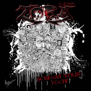 Zora SCREAM YOUR HATE ( full length ) copertina