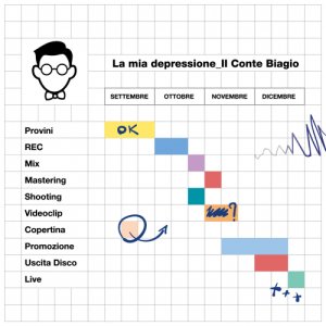 Il Conte Biagio La mia depressione copertina