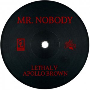 album Mr. Nobody (Prod. Apollo Brown) - Lethal V