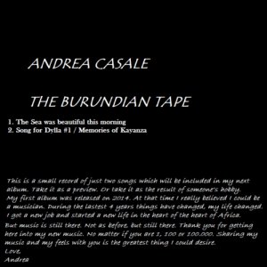 album The Burundian Tape - Andrea Casale