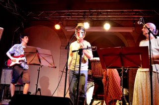 Giuliano Lucarini e la sua band live alla Casa Internazionale delle Donne