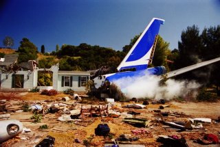 Air crash in Hollywood