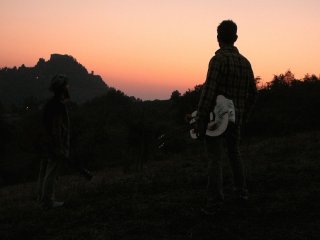 al tramonto
