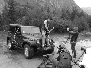 Backstage Videoclip Jeep Trip