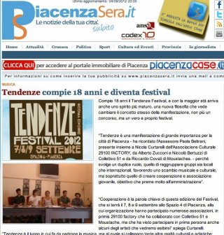 Anteprima Tendenze 2012 - PiacenzaSera.it  http://www.piacenzasera.it/cultura-ed-eventi/musica/tendenze-compie-18-anni-e-diventa-festival.jspurl?IdC=1