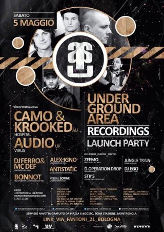 Camo&Krooked + Audio @ Link (Bologna)