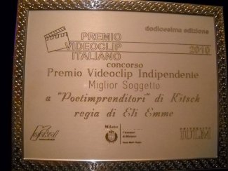 "Miglior Soggetto" al Premio Videoclip Indipendente 2010